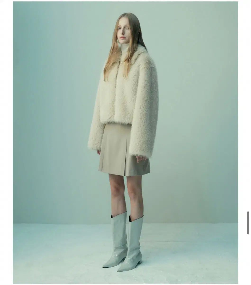 リー ファージャケット RE RHEE SOFT FAUX FUR JACKET