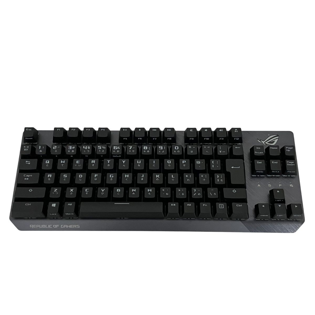 ASUS ROG STRIX SCOPE TKL X 802 ゲーミング メカニカル キーボード パソコン 銀軸 日本語