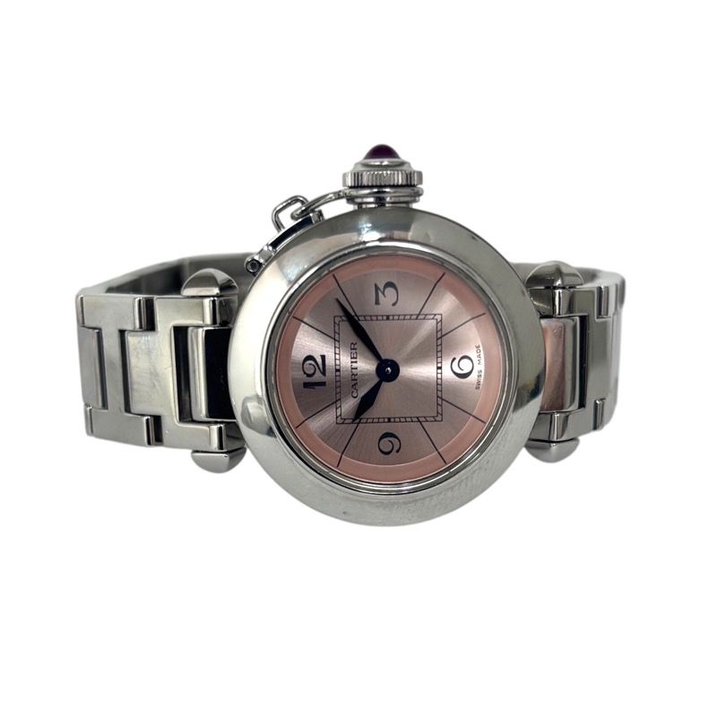 カルティエ Cartier ミスパシャ ピンク SS レディース 腕時計