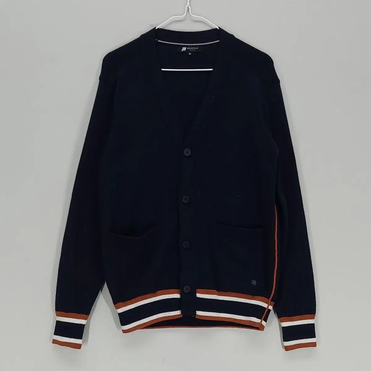AI 94% ビーンポール メンズ 94 カーディガン 秋冬 ネイビー 01461