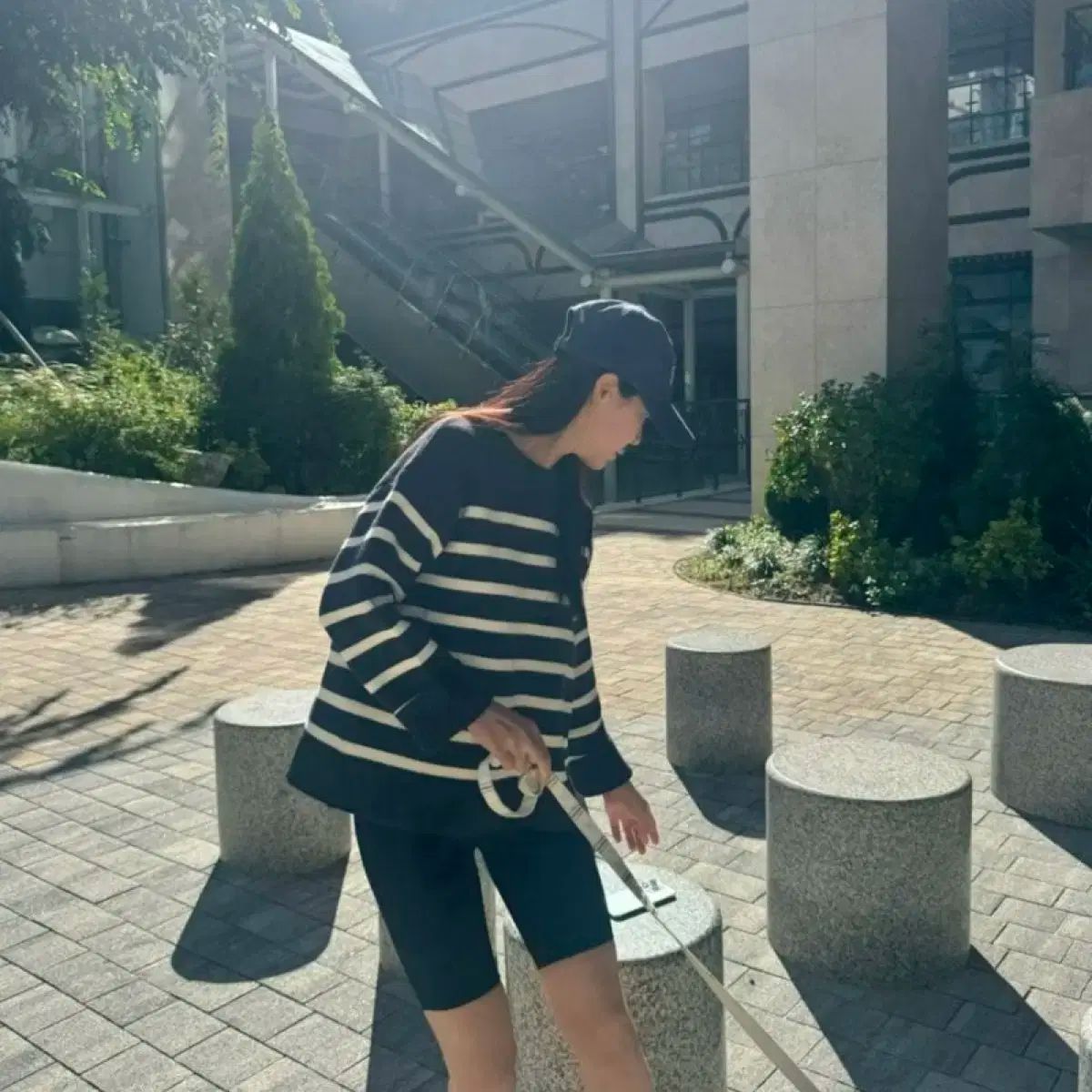 ネイビー ストライプ