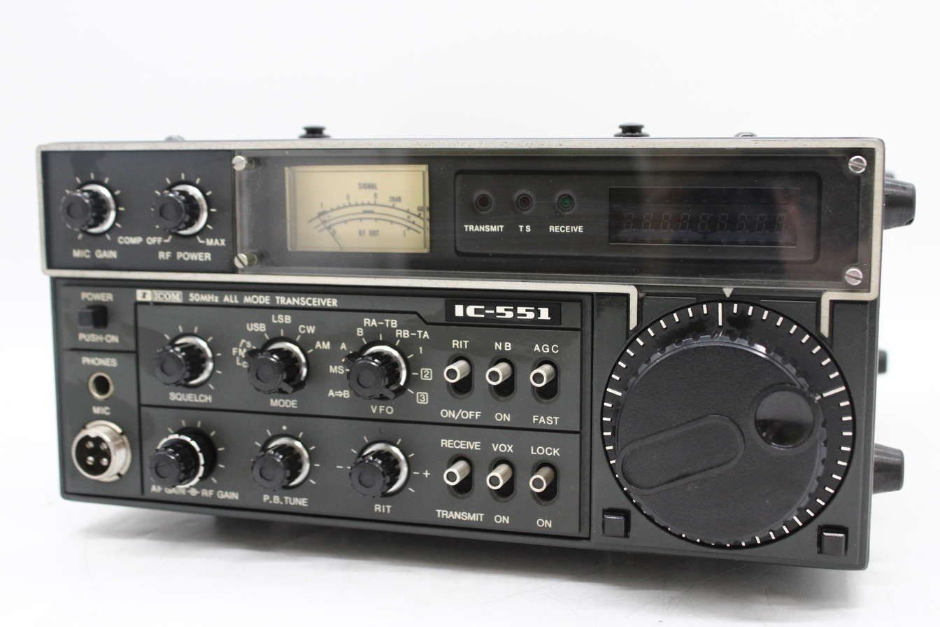 アイコム 無線機 IC 551 オールモード トランシーバー アマチュア ICOM Z 00 byebye