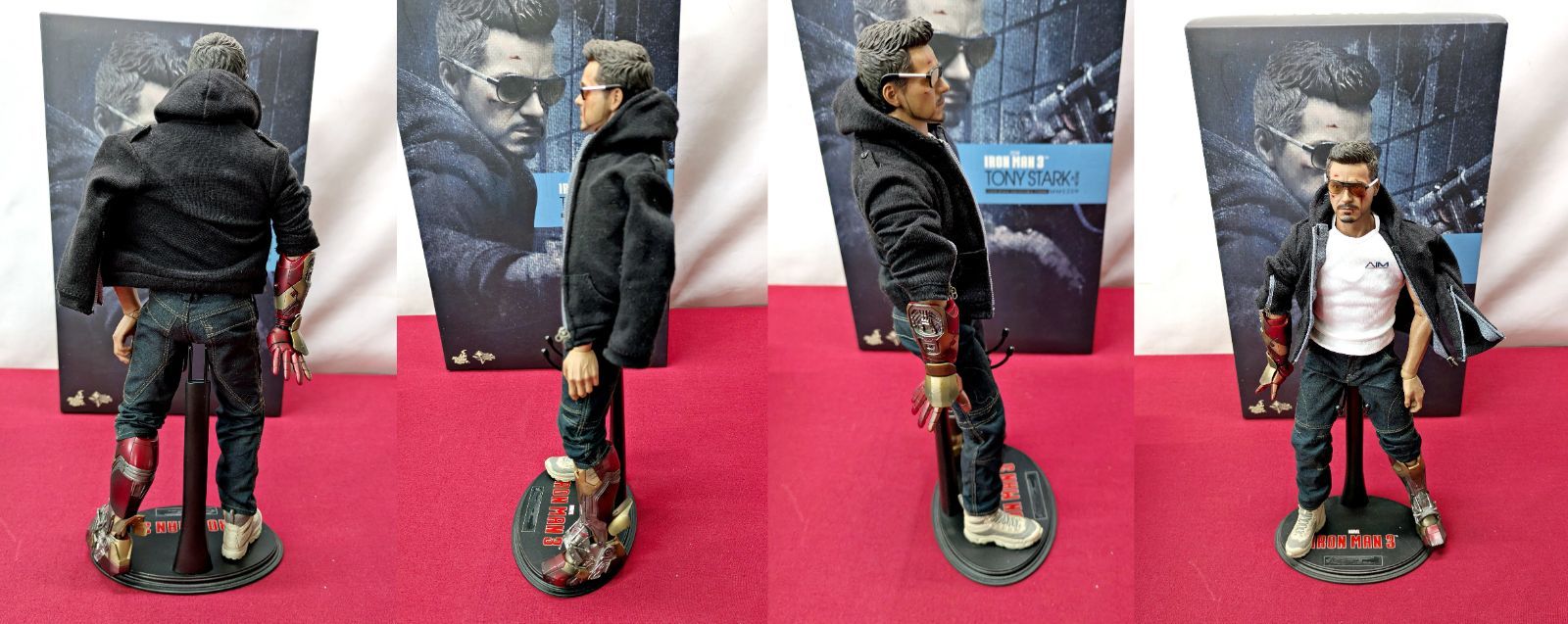 現状品 動作OK】Movie Masterpiece Hot Toys IRON MAN 3 アイアンマン