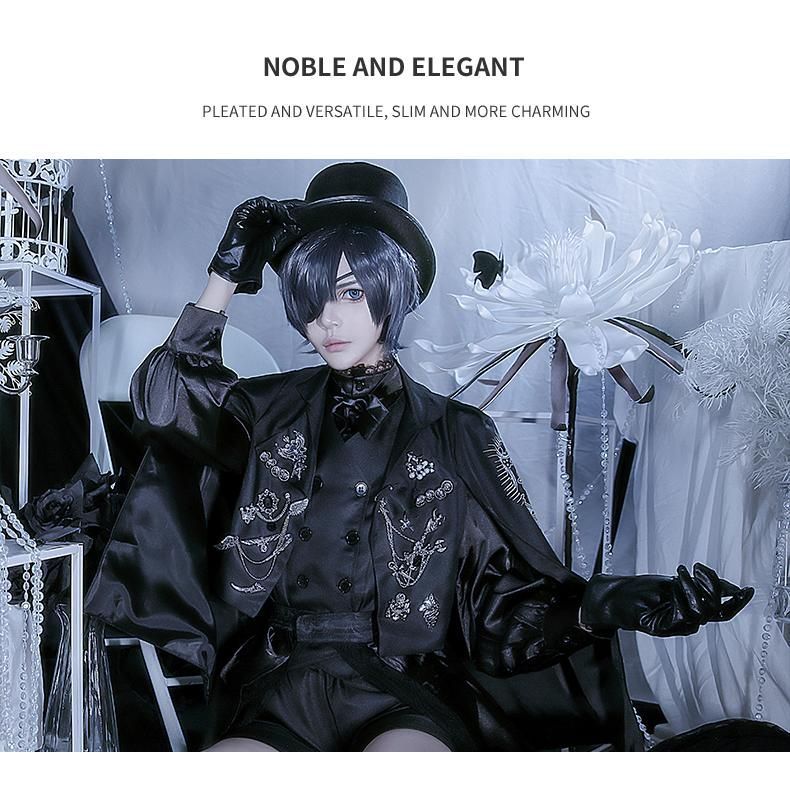 霧都アニメ 黒執事 シエル 15周年記念礼服 コスプレ衣装 職人製作