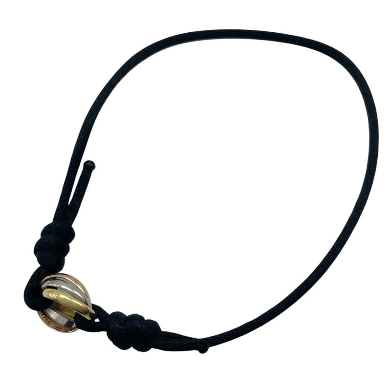 カルティエ Cartier トリニティブレス ゴールドxピンクゴールドxホワイトゴールド Au750 ジュエリー