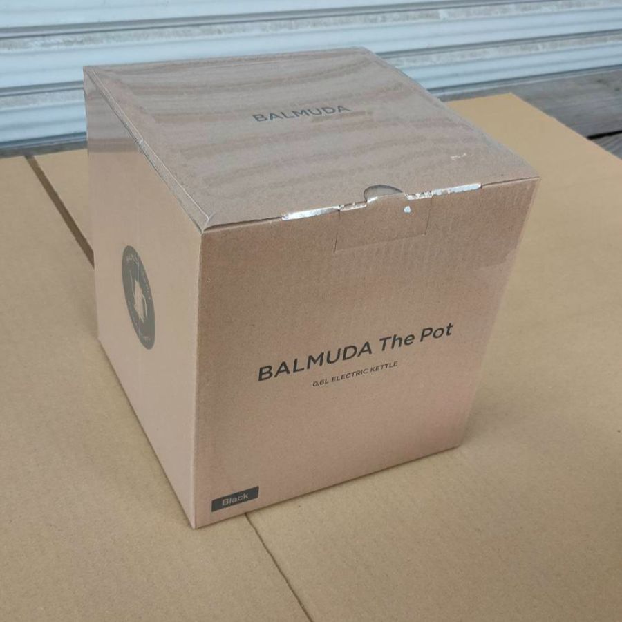 未拆封 バルミューダ ザ ポット BALMUDA The Pot K 07 A BK 電気ケトル ブラック