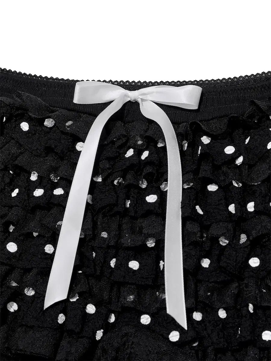 グロウニー 九井 一 ドット ブルー ショーツ