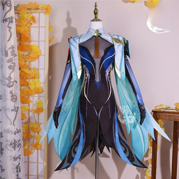 霧都アニメ 原神 留雲借風真君 申鶴 コスプレ衣装