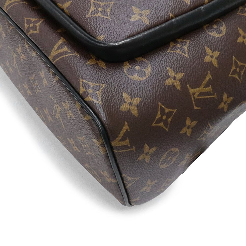  ルイ ヴィトン ジョッシュ NV リュック デイパック バックパック モノグラムマカサー ブラウン ブラック シルバー金具 M 45349 LOUIS VUITTON リュック バックパック バッグ