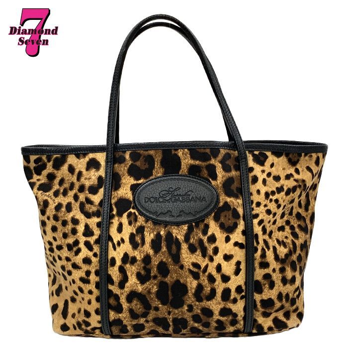 中古】【美品】DOLCE&GABBANA ドルチェ＆ガッバーナ トートバッグ 
