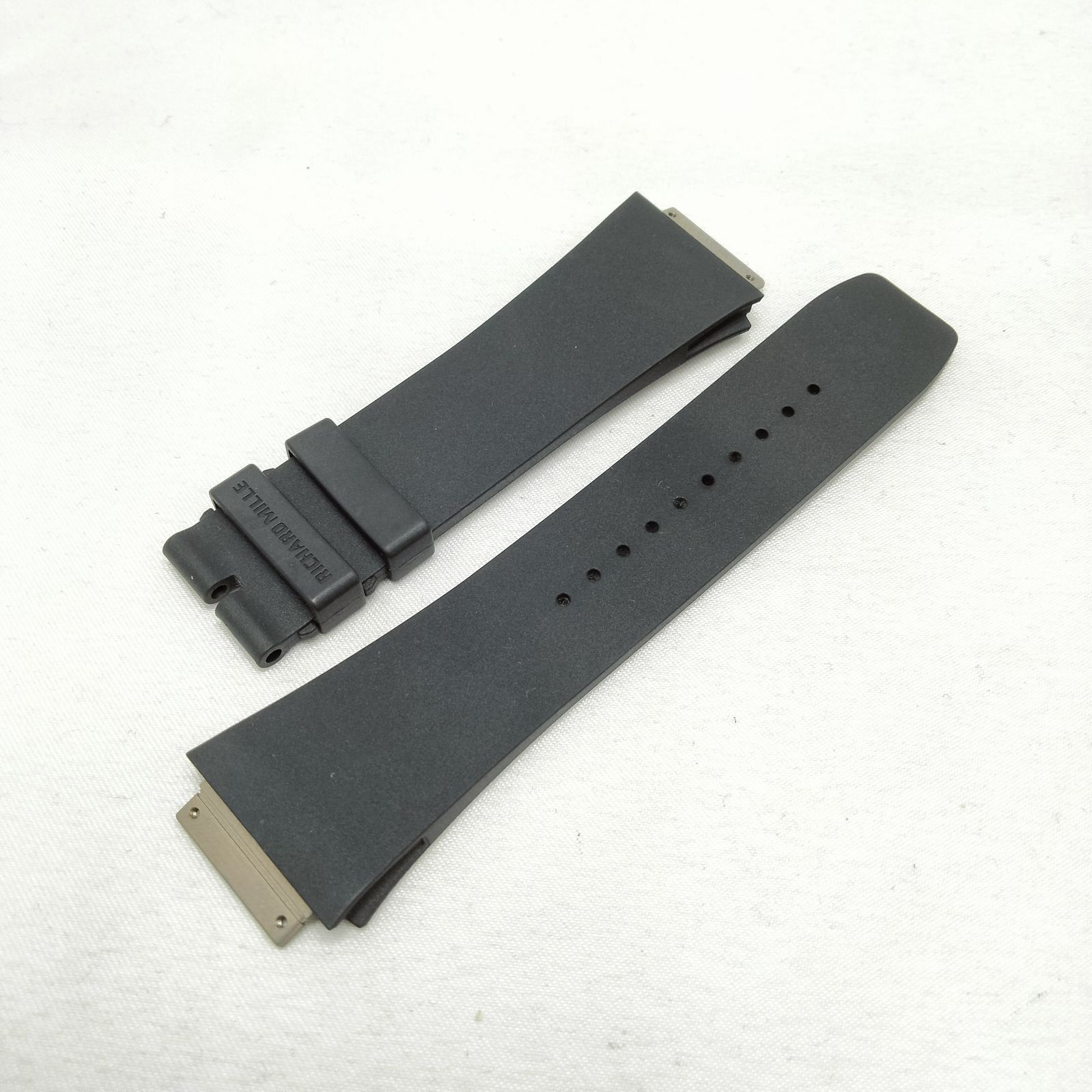 RICHARD MILLE リシャールミル 67-01M 時計ベルト 18mm 替えベルト ラバー ブラック