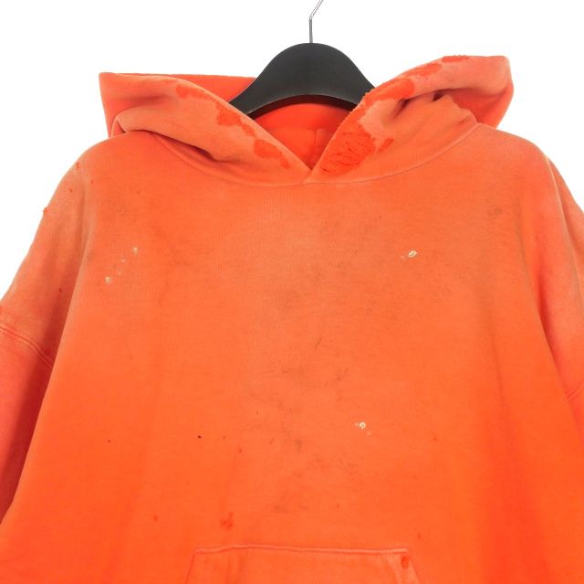 セントマイケル BerBerJin 25 AW DOUBLE FACE HOODIE SAINT フーディ パーカー 長袖 XL オレンジ SM HR 1 0000 C 57 パーカー トップス メンズ