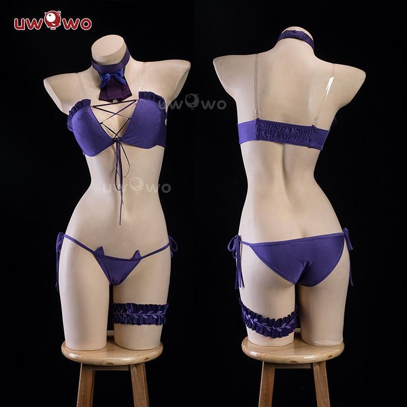 新品、未使用 悠窩窩 コスプレ 衣装 アズールレーン チェシャー 水着