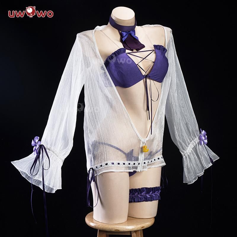 新品、未使用 悠窩窩 コスプレ 衣装 アズールレーン チェシャー 水着