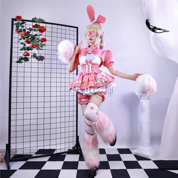 霧都アニメ 第五人格 サンリオコラボ レッド夫人 応援団長 COS衣装 コスプレ フルセット 職人製作