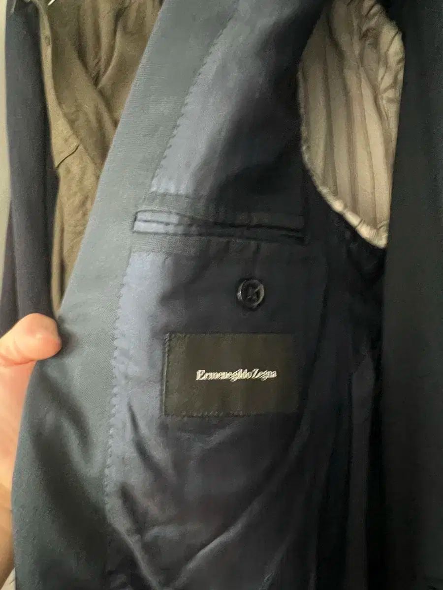 ゼニア セットアップ スーツ ネイビー 54