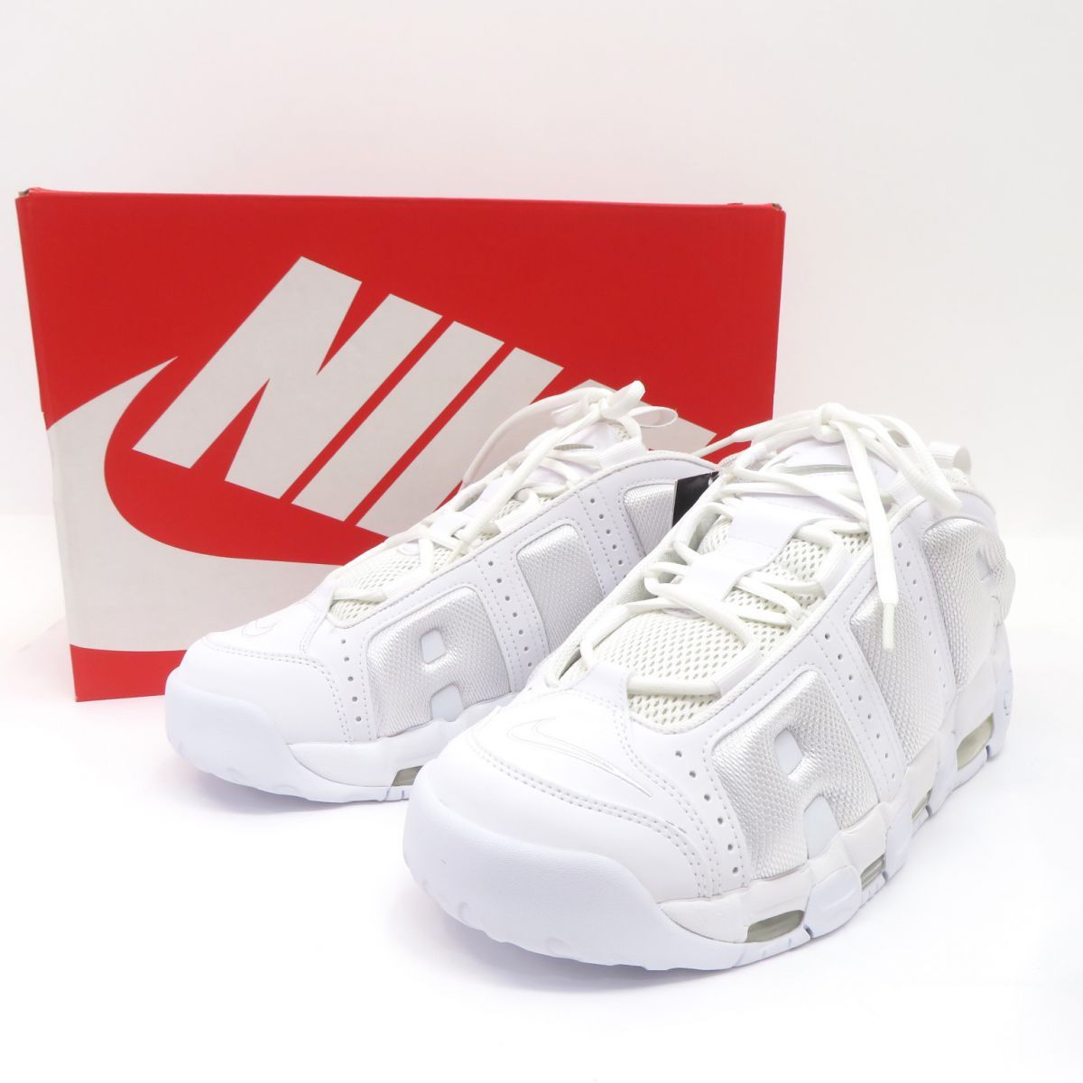 未使用】NIKE ナイキ 工場 AIR MORE UPTEMPO LOW エア モア アップ 