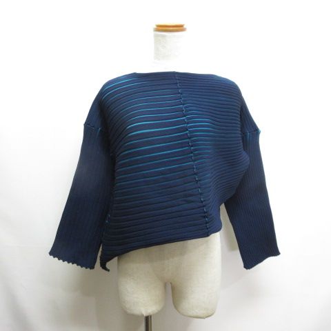 プリーツプリーズ PLEATS PLEASE ISSEY MIYAKE 美品 アシンメトリー