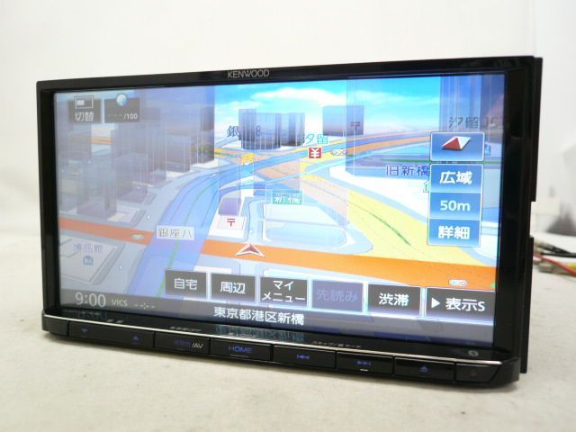 ケンウッド MDV S 706 メモリーナビ 地デジ フルセグ DVD CD SDカード iPod USB ブルートゥース ハンズフリー MP 3 WMA