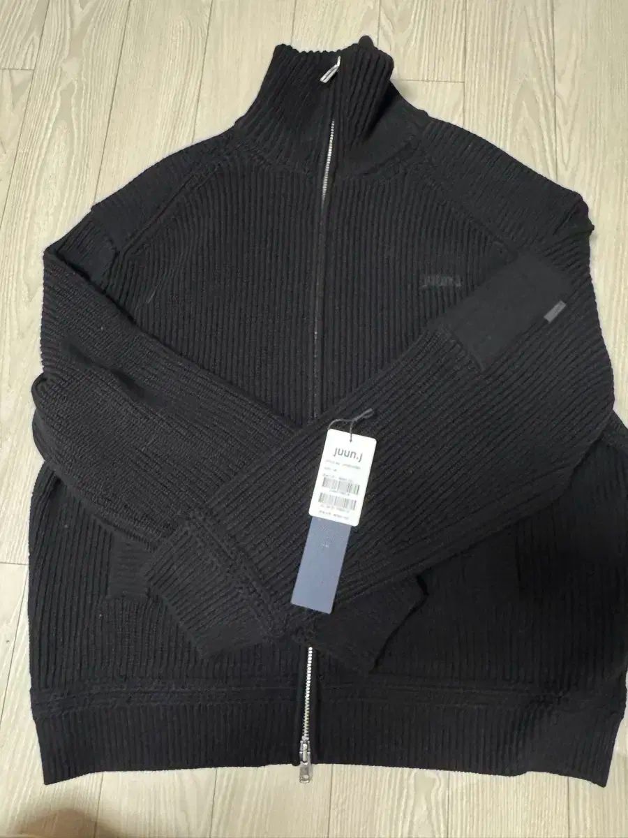 ジュンジェイ ニットジップアップ カーディガン m