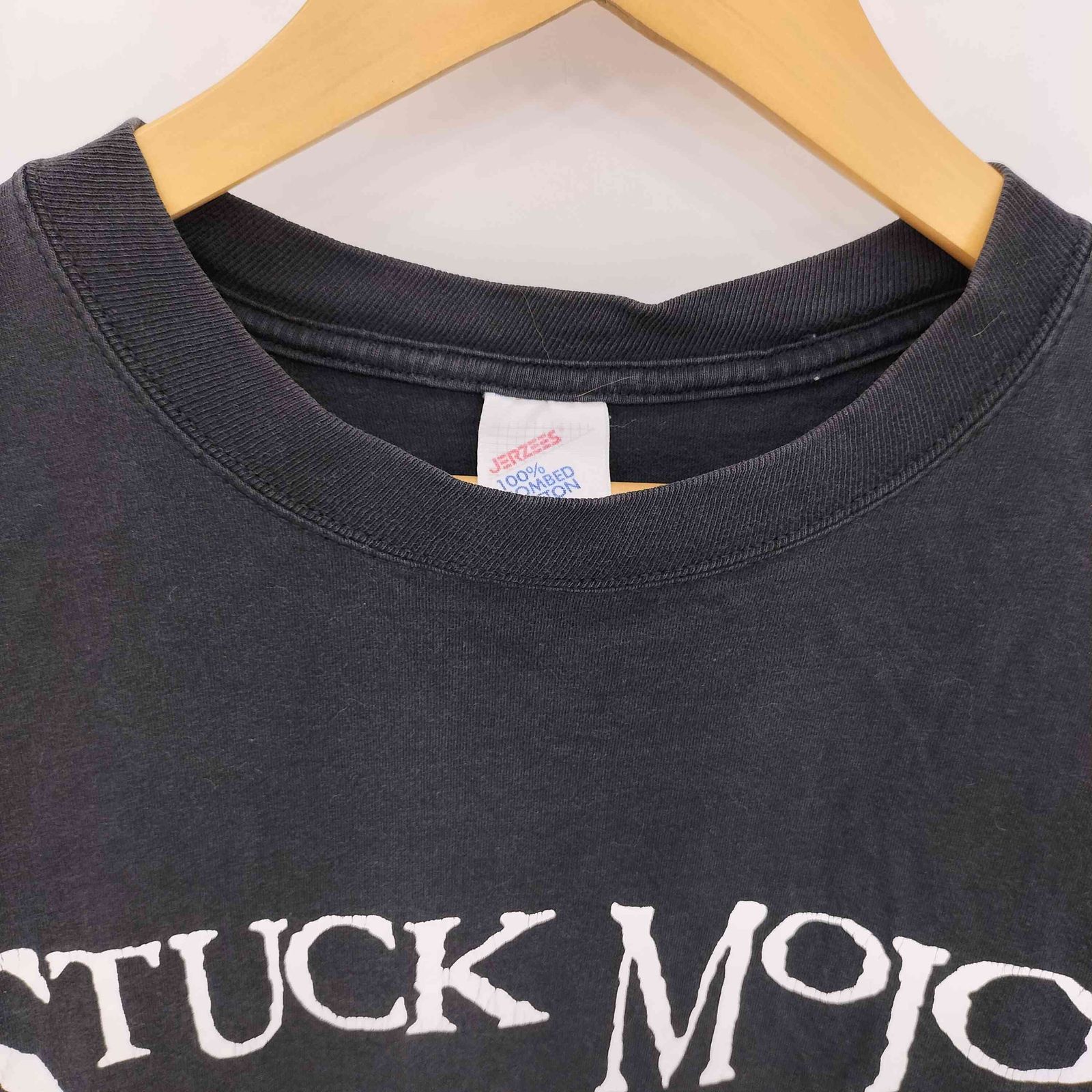 JERZEES(ジャージーズ) 00s USA製 両面プリント バンド クルーネックTシャツ メンズ import：XL 【中古】【ブランド古着バズストア】 ジャージーズ JERZEES 00s USA製 両面プリント バンド クルーネックT