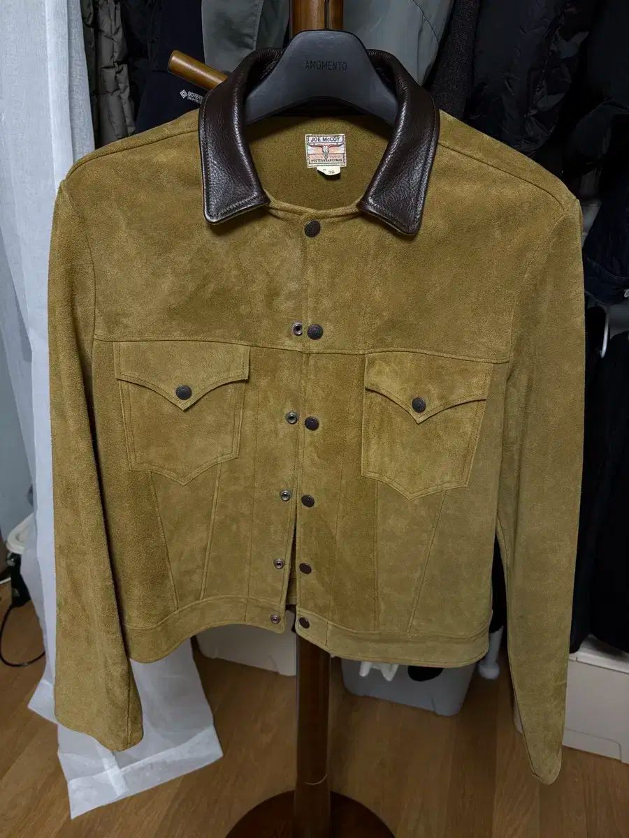 ザ リアルマッコイズ ウェスタン スウェード ジャケット 38