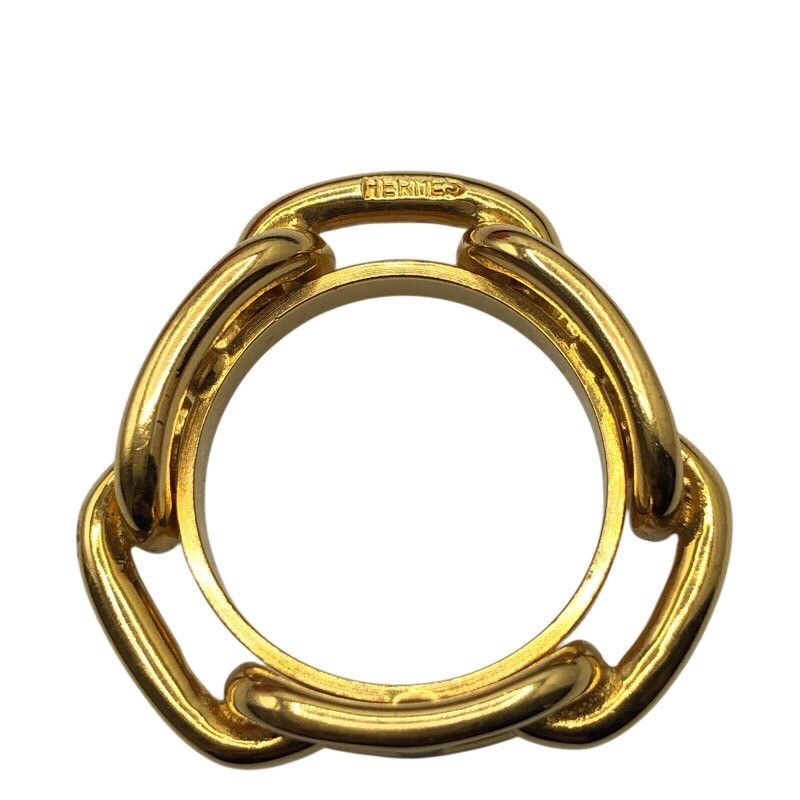  エルメス HERMES ルガデスカーフリング ゴールド メタル レディース スカーフリング その他 小物