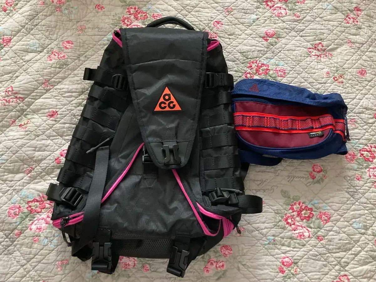 ナイキ acg リース ポンダー バックパック バッグ ブラック ウェストバッグ まとめ