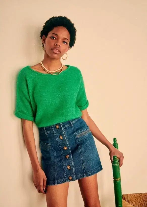 セザンヌ デニム スカート 36サイズ