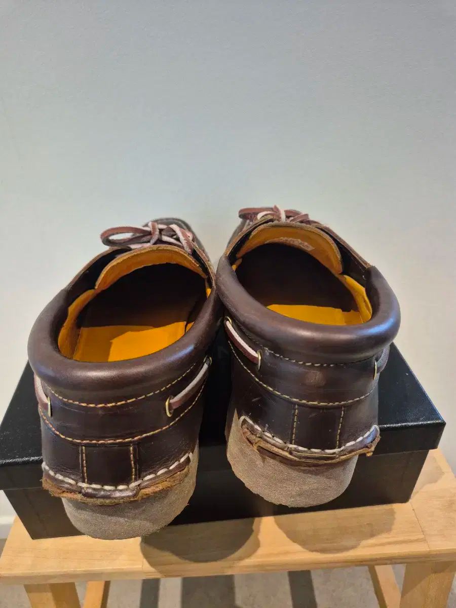 Timberland 3アイ ボートシューズ ブラウン 275