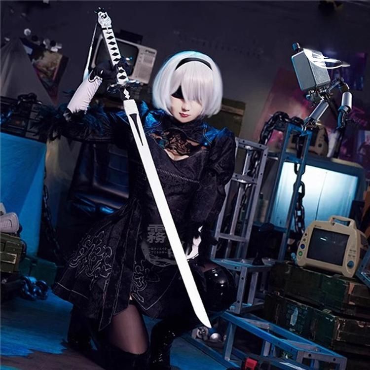 霧都アニメ ニーア オートマタ ヨルハ九號S型 コスプレ衣装 職人製作