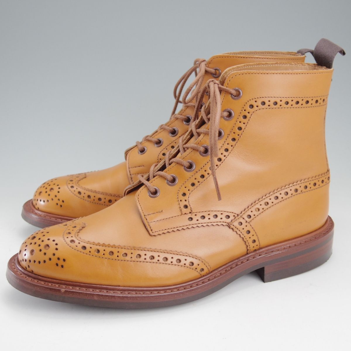 使用僅か トリッカーズ SIZE 7 定価 143 000- ダイナイトソール MALTON エイコンアンティーク カントリーブーツ Tricker s o078