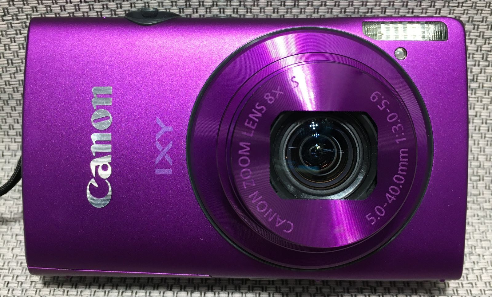 Canon キャノン デジタルカメラ IXY 600F PC1676 パープル ジャンク品