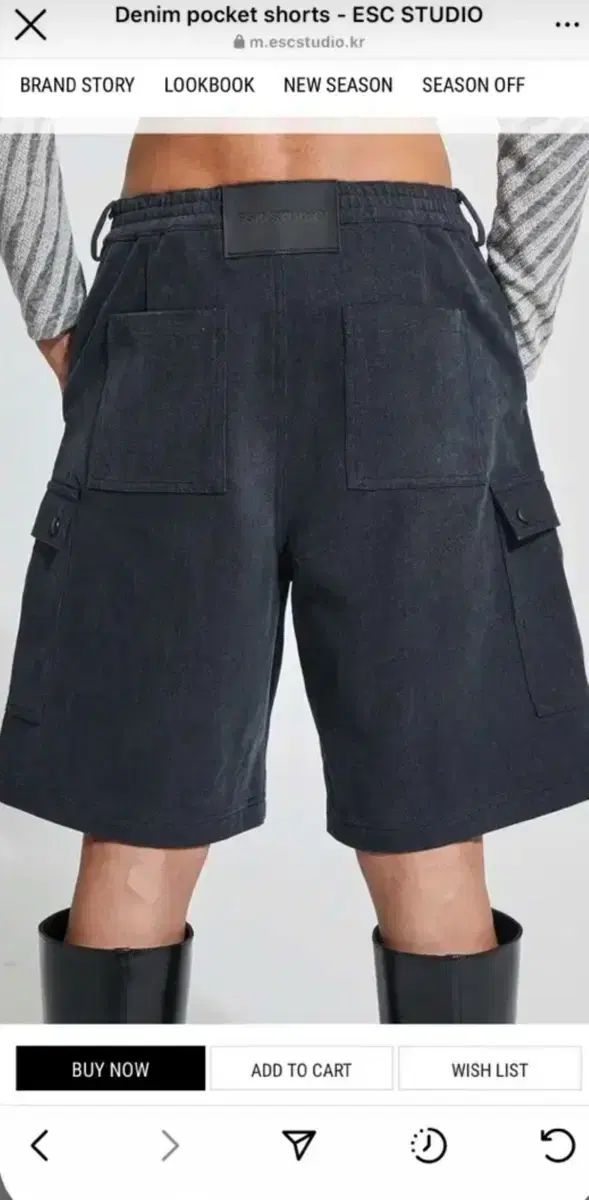 escstudio ハーフパンツ ファッション ショートパンツ・ハーフパンツ