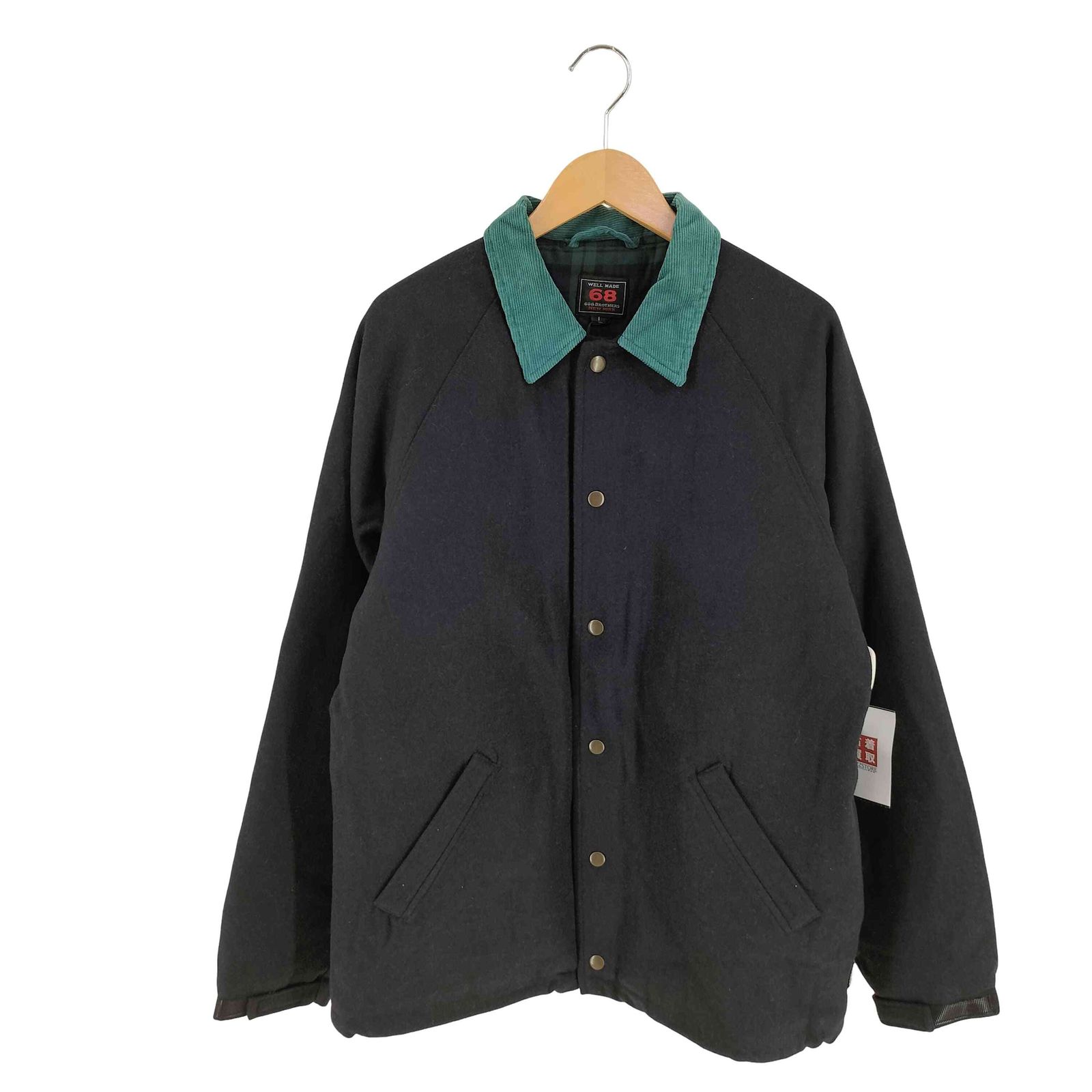 シックスティエイトアンドブラザーズ 68&BROTHERS Melton Coach Jacket メンズ JPN L