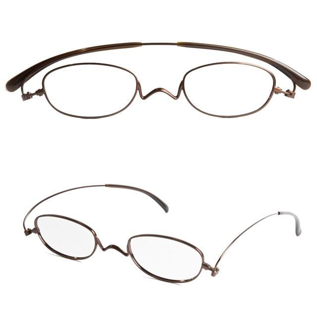 1.50 レンズ入り PaperGlass ペーパーグラス 老眼鏡 OPG-201-07 ブラウン