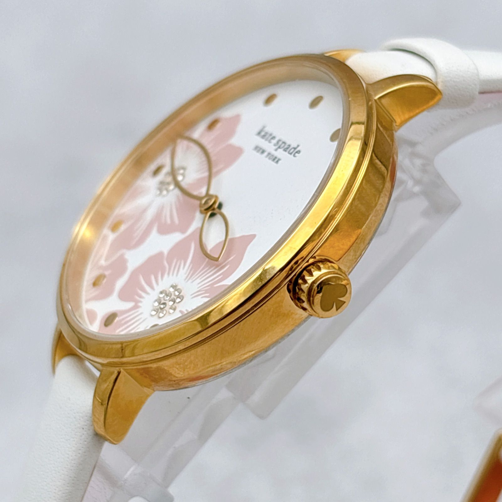 稼働 kate spade newyork メトロウォッチ レディース 腕時計 QZ 49