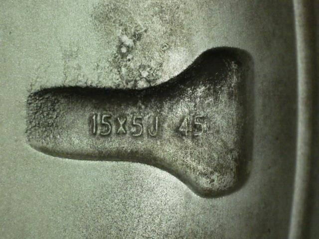  トヨタ アルミホイール KGJ 10 IQ 15インチ 5 J 45 PCD 100 4穴 42611 74070 4本セット 9169 その他 タイヤ