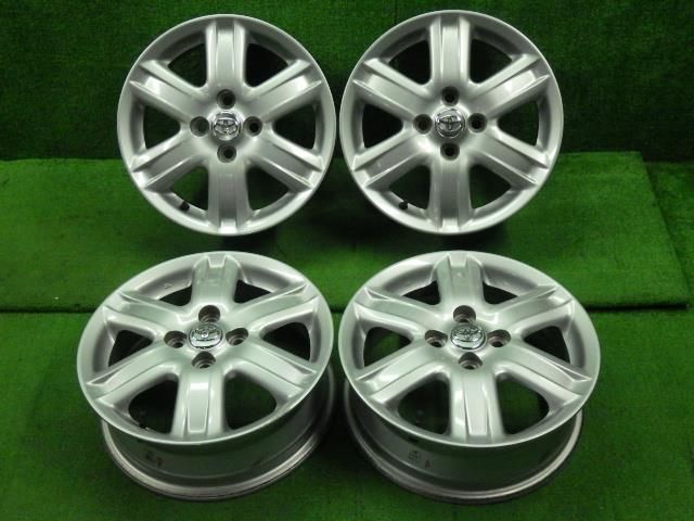 トヨタ アルミホイール KGJ 10 IQ 15インチ 5 J 45 PCD 100 4穴 42611 74070 4本セット 9169