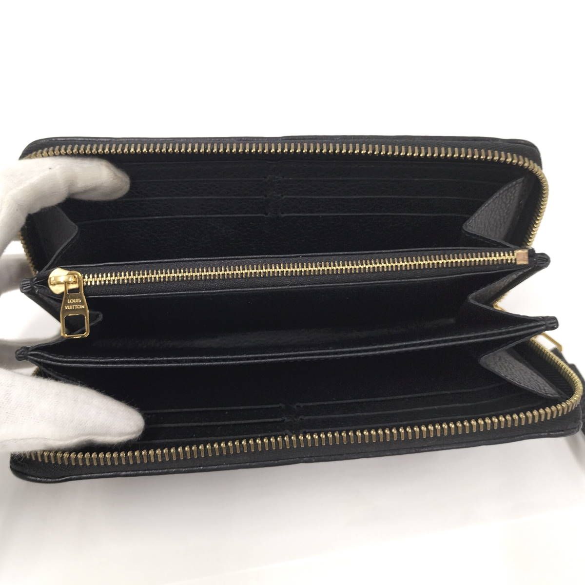 LOUIS VUITTON ジッピーウォレット ラウンドファスナー長財布 モノグラムアンプラント M 61864