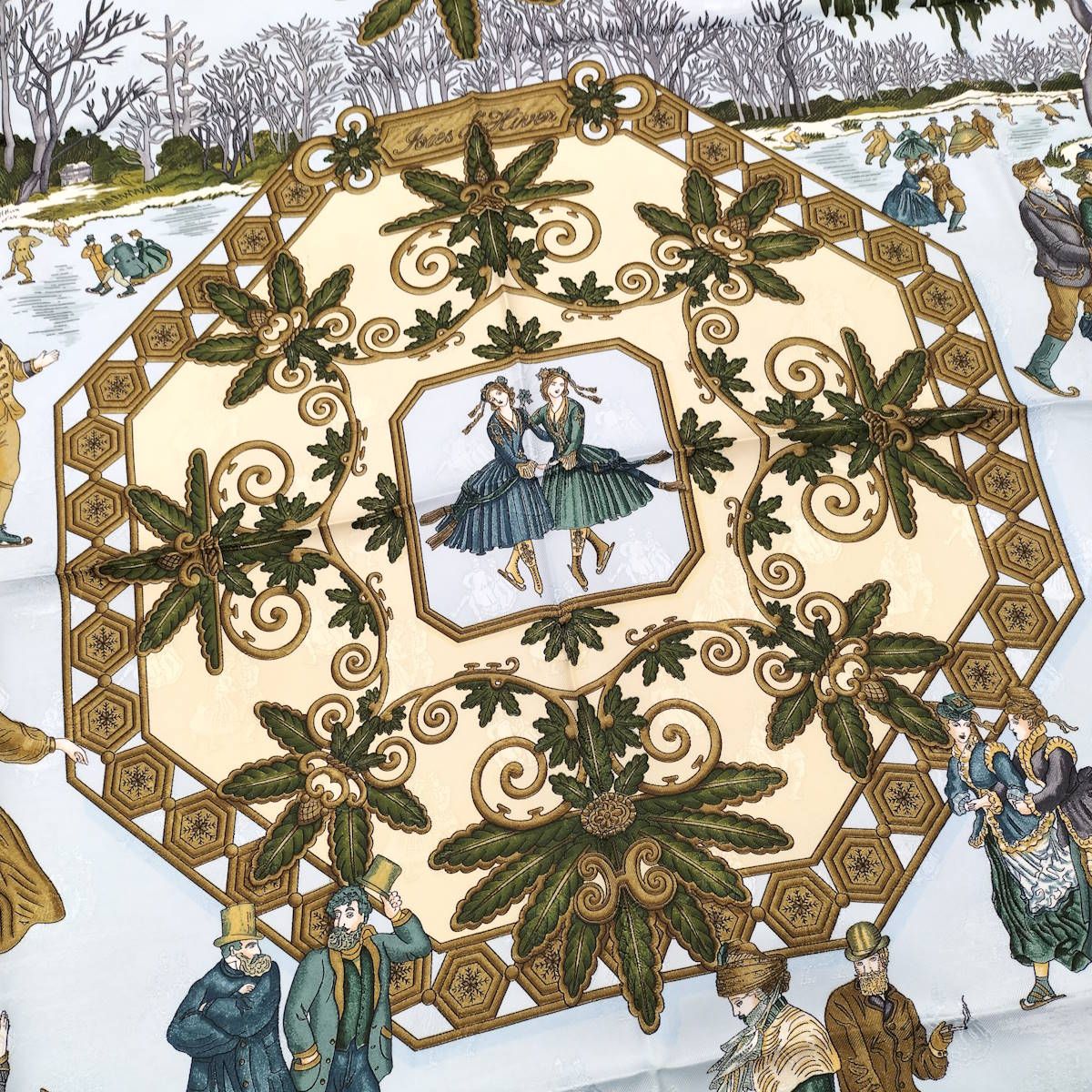 スカーフ シルク