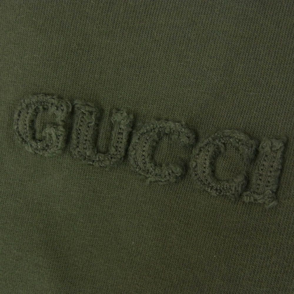 GUCCI グッチ 798115 XJG54 Embroidered cotton jersey T-shirt