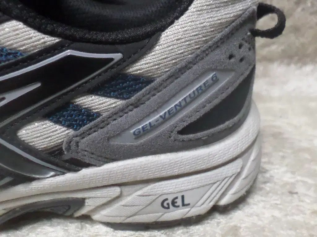 245 アシックス ゲルベンチャー6 sps グレイシア グレー スニーカー 靴