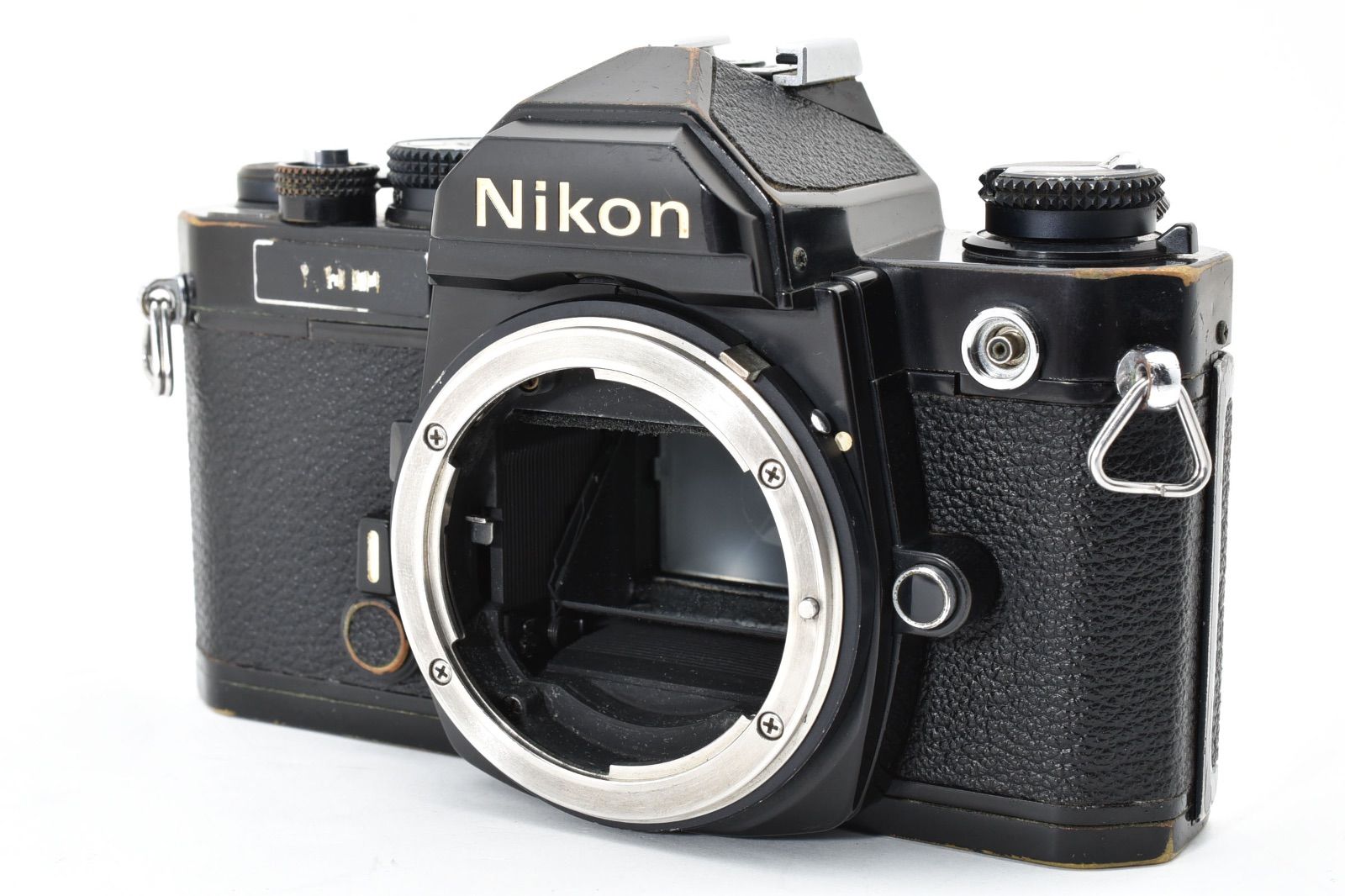 実用品 Nikon ニコン FM ブラック ボディ 一眼レフ フィルムカメラ #3382