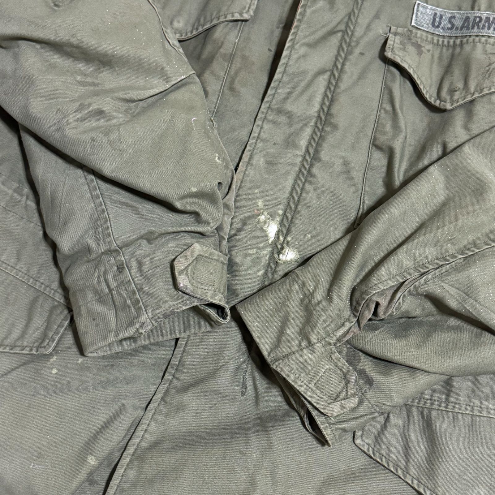 USED/古着】0-70s 米軍 US ARMY M-65 2nd アルミジップ ミリタリー 