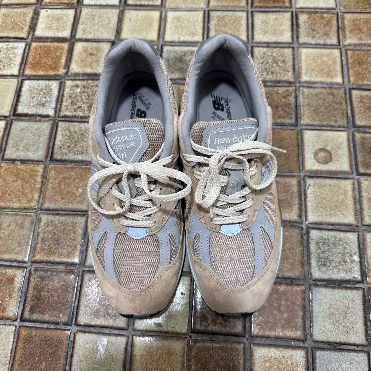  265 ニュー ンス 991 v 2 made in UK クーバンサンド スニーカー 靴