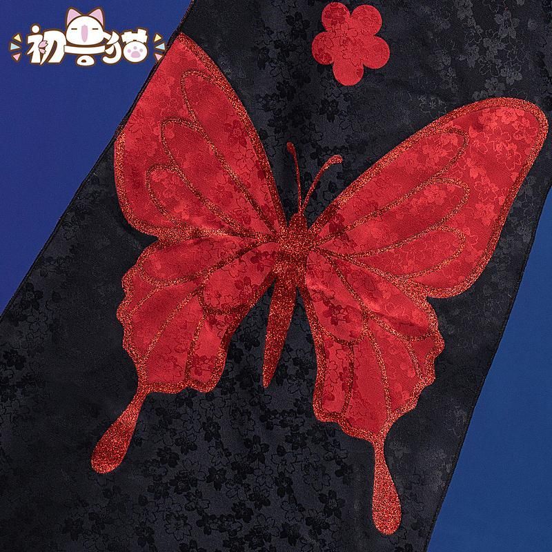 初獣猫 妖狐 僕SS 白鬼院凛々蝶 髏々宮カルタ コスプレ制服 職人製作