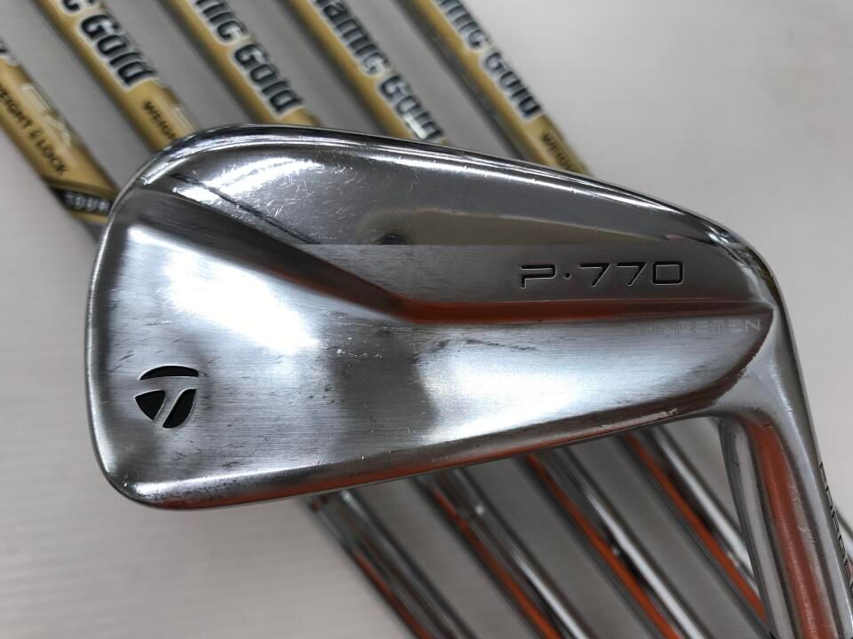 P 770 2020 S ダイナミックゴールド EX ツアー イシュー アイアンセット テーラーメイド 最短