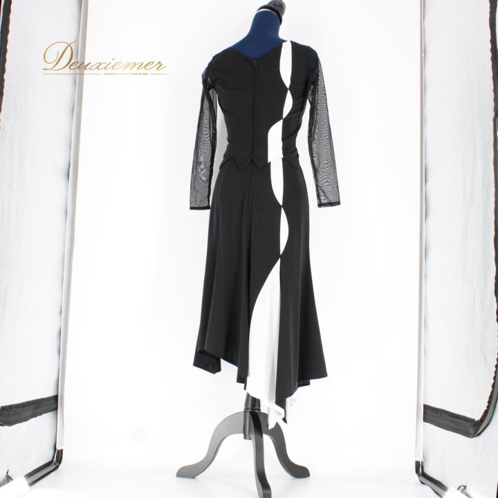 USED❗美品❣️ 社交ダンス セットアップ　パーティードレス✨ 社交ダンス 衣装 スタンダード セットアップ 上下セット ツーピース