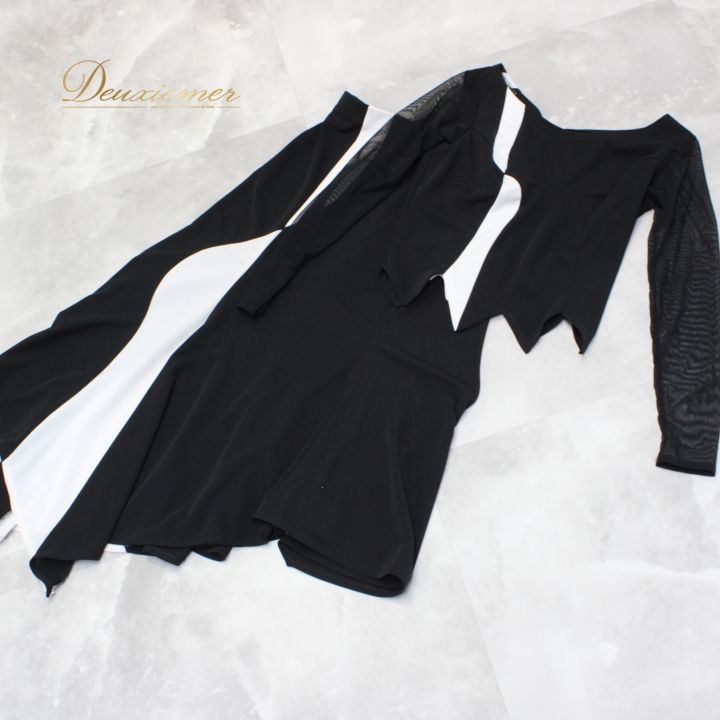 社交ダンス 衣装 スタンダード セットアップ 上下セット ツーピース